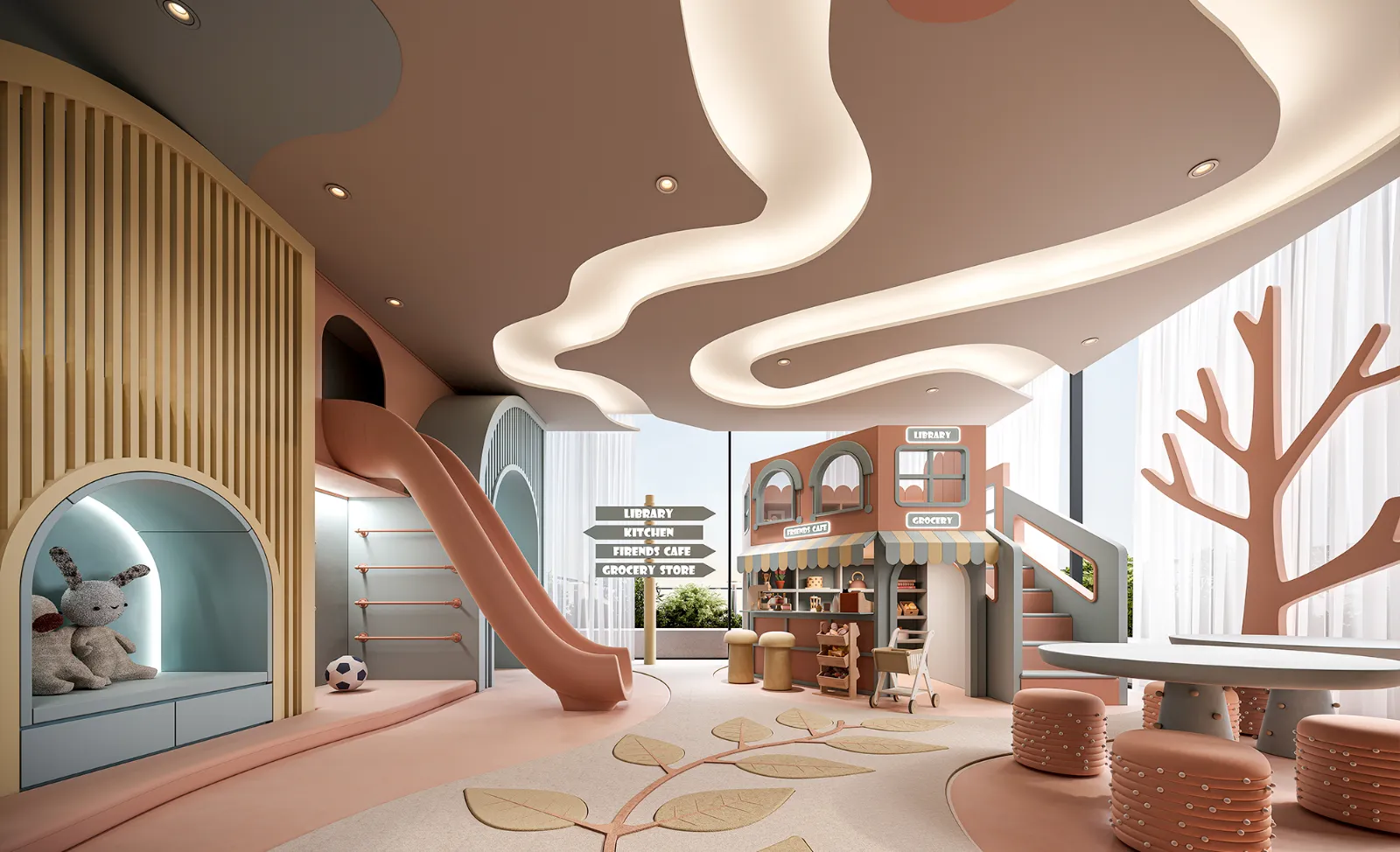 Kids play area at 113 Residences by Iman